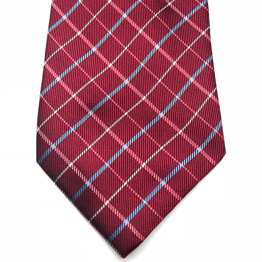 Burberry London Checkered Red Tie